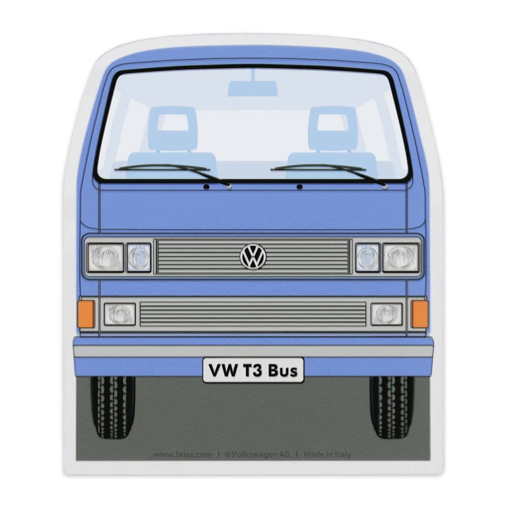 BRISA VW Collection - Volkswagen Bus T3 Camper Van Transporter Isskraber (Front/Blue)