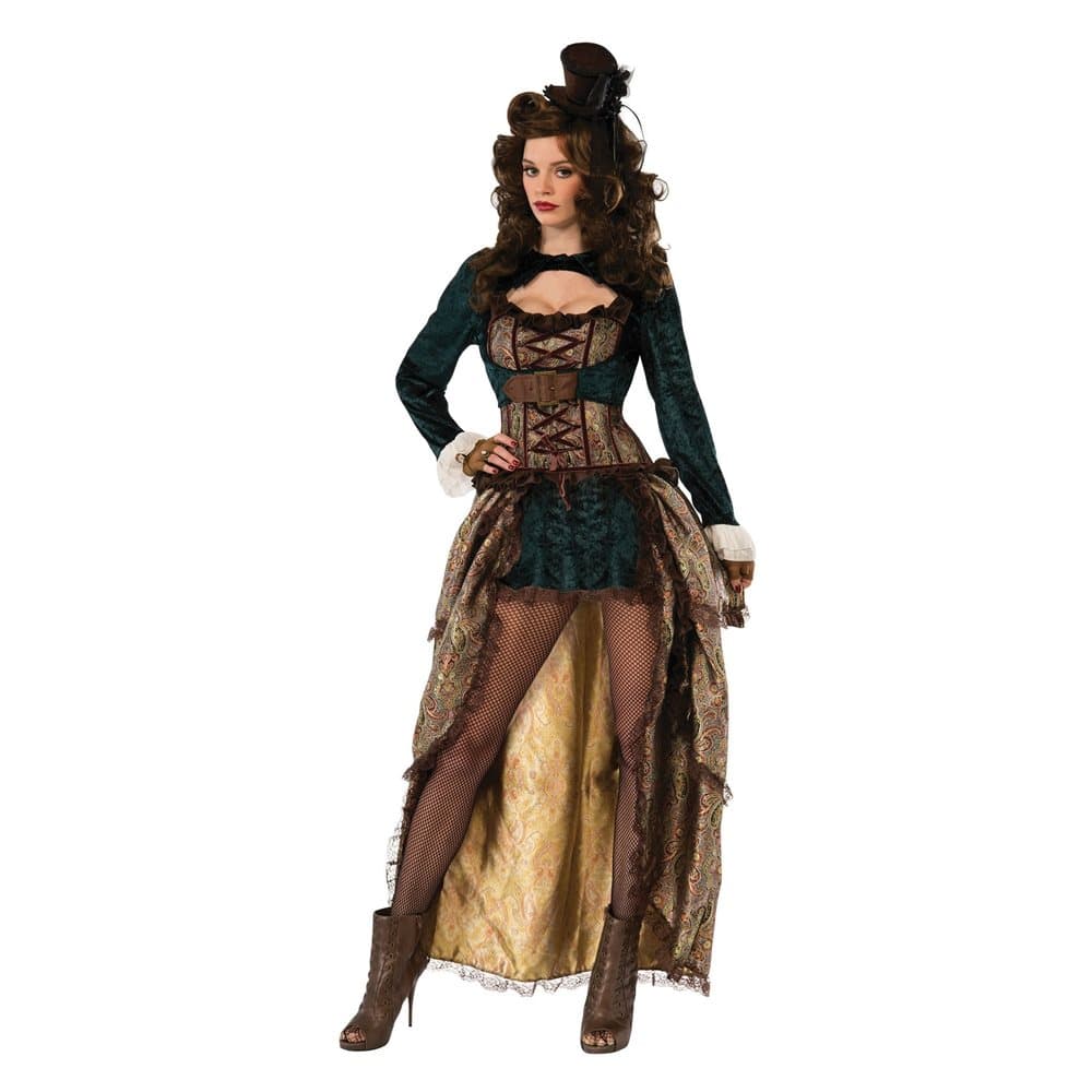 Bristol Novelty Womens Steampunk Madame Costume