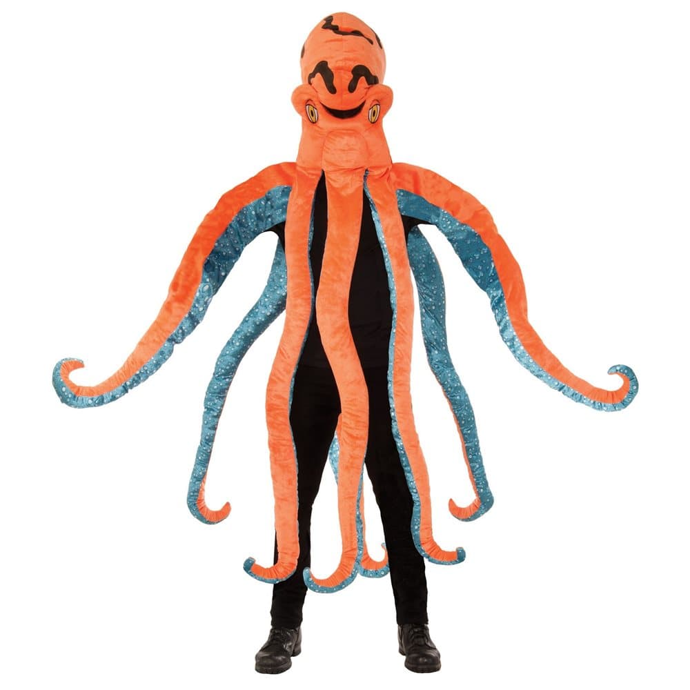 Bristol Novelty Unisex Adults Octopus Head Costume