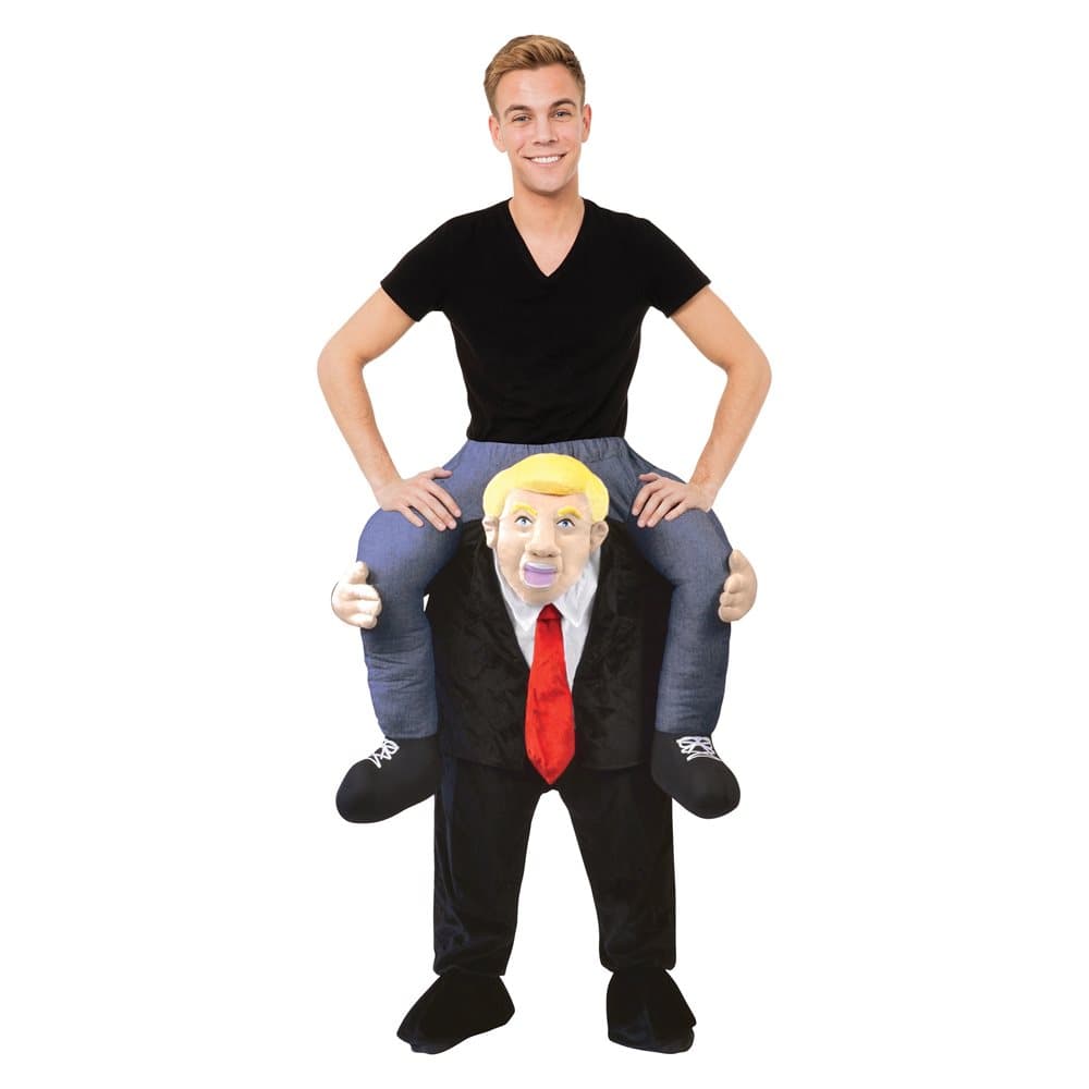 Bristol Novelty Unisex Donald Trump Piggy Back Costume