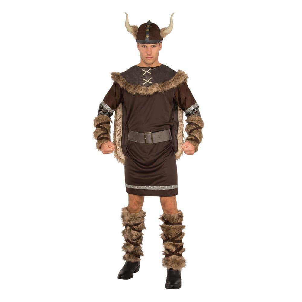 Bristol Novelty Mens Winter Viking Costume