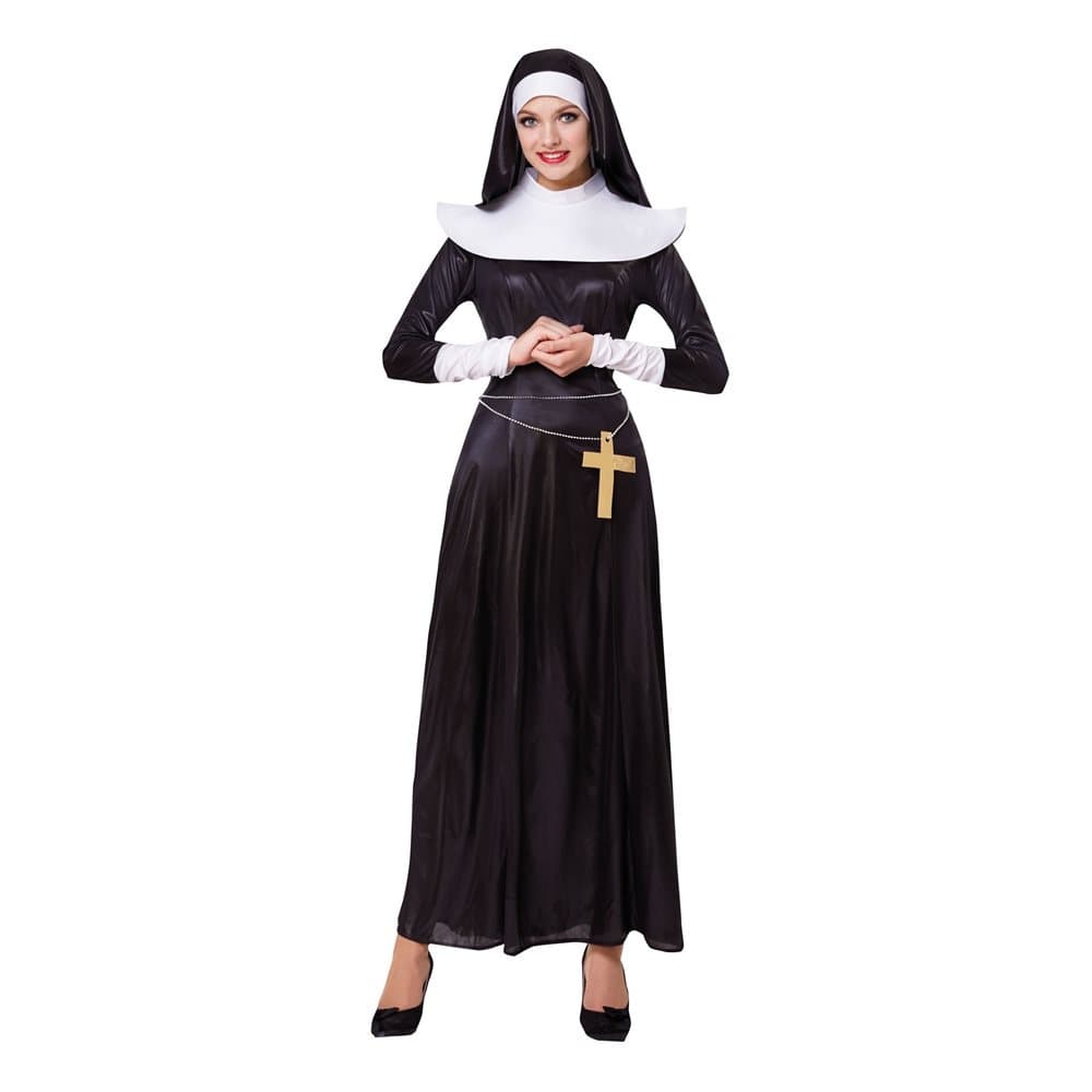 Bristol Novelty Womens/Ladies Deluxe Nun Costume