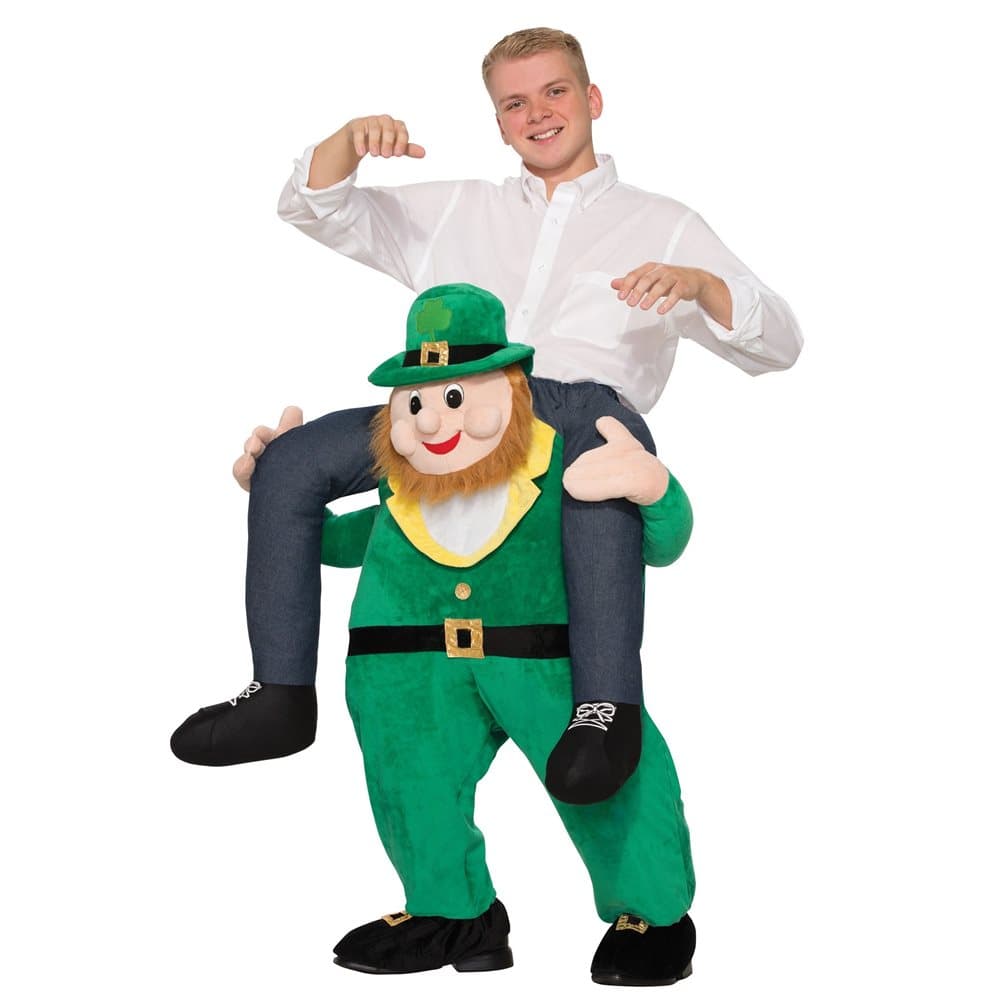 Bristol Novelty Unisex Leprechaun Piggy Back Costume