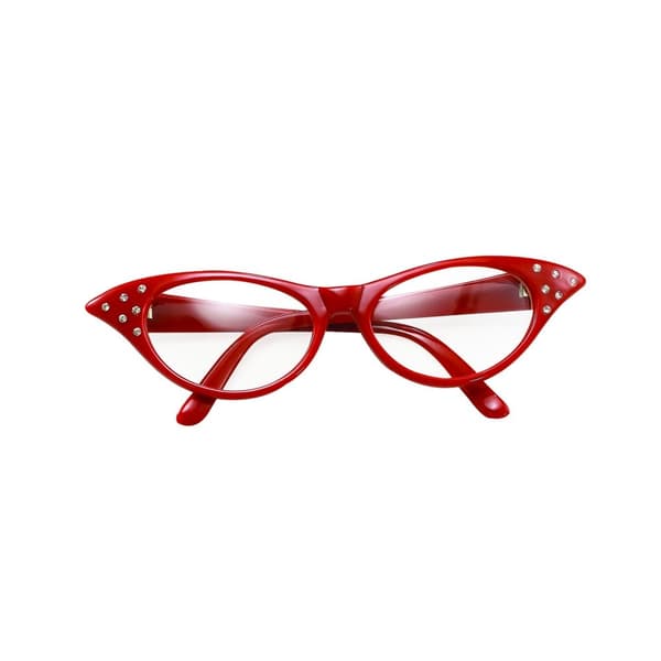 Bristol Novelty Womens/Ladies 50s Female Glasses