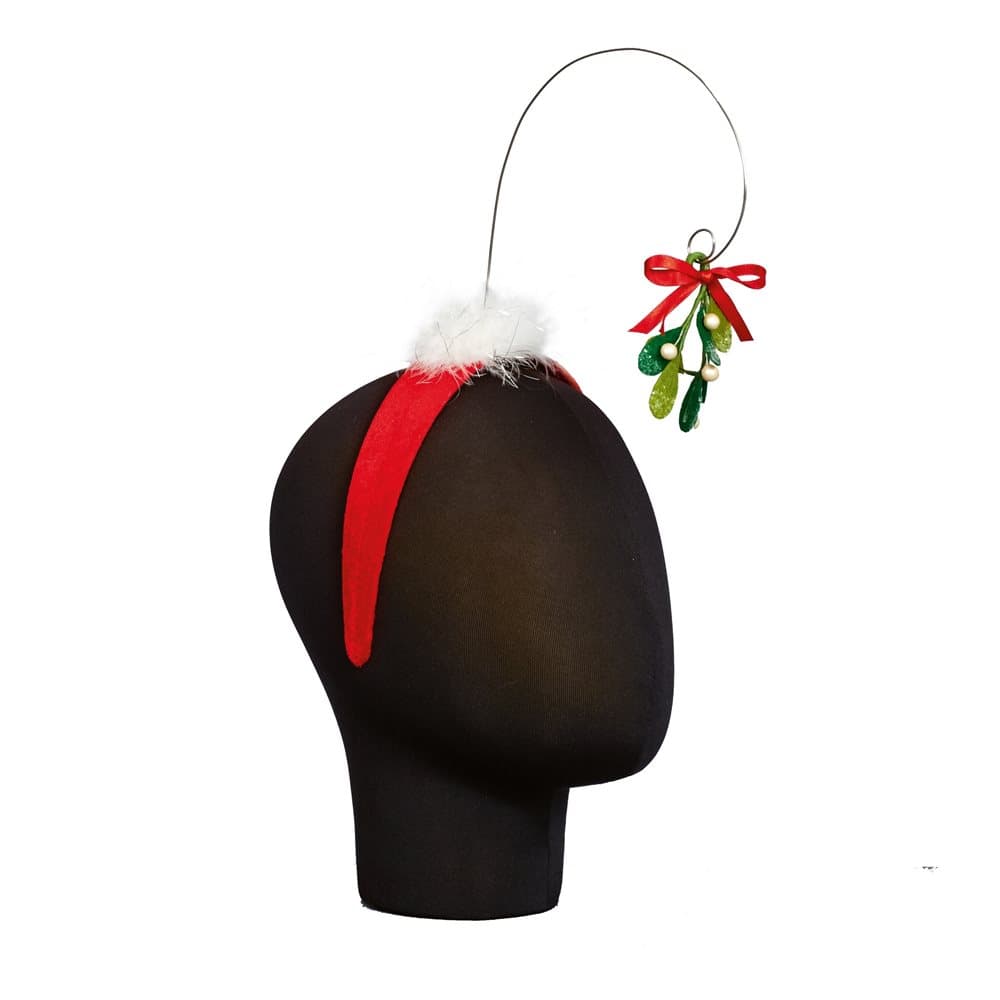Christmas Shop Unisex Felt Mistletoe Headband
