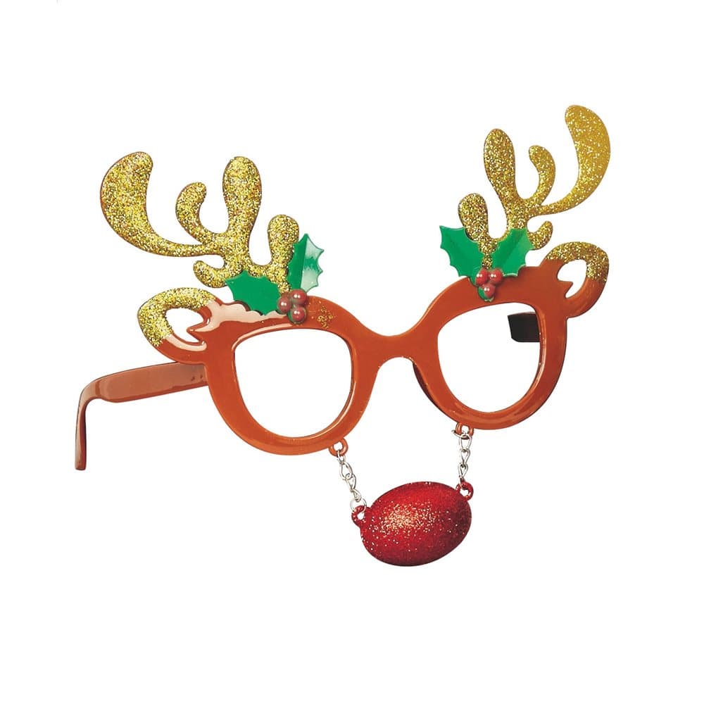Christmas Shop Unisex Novelty Glasses