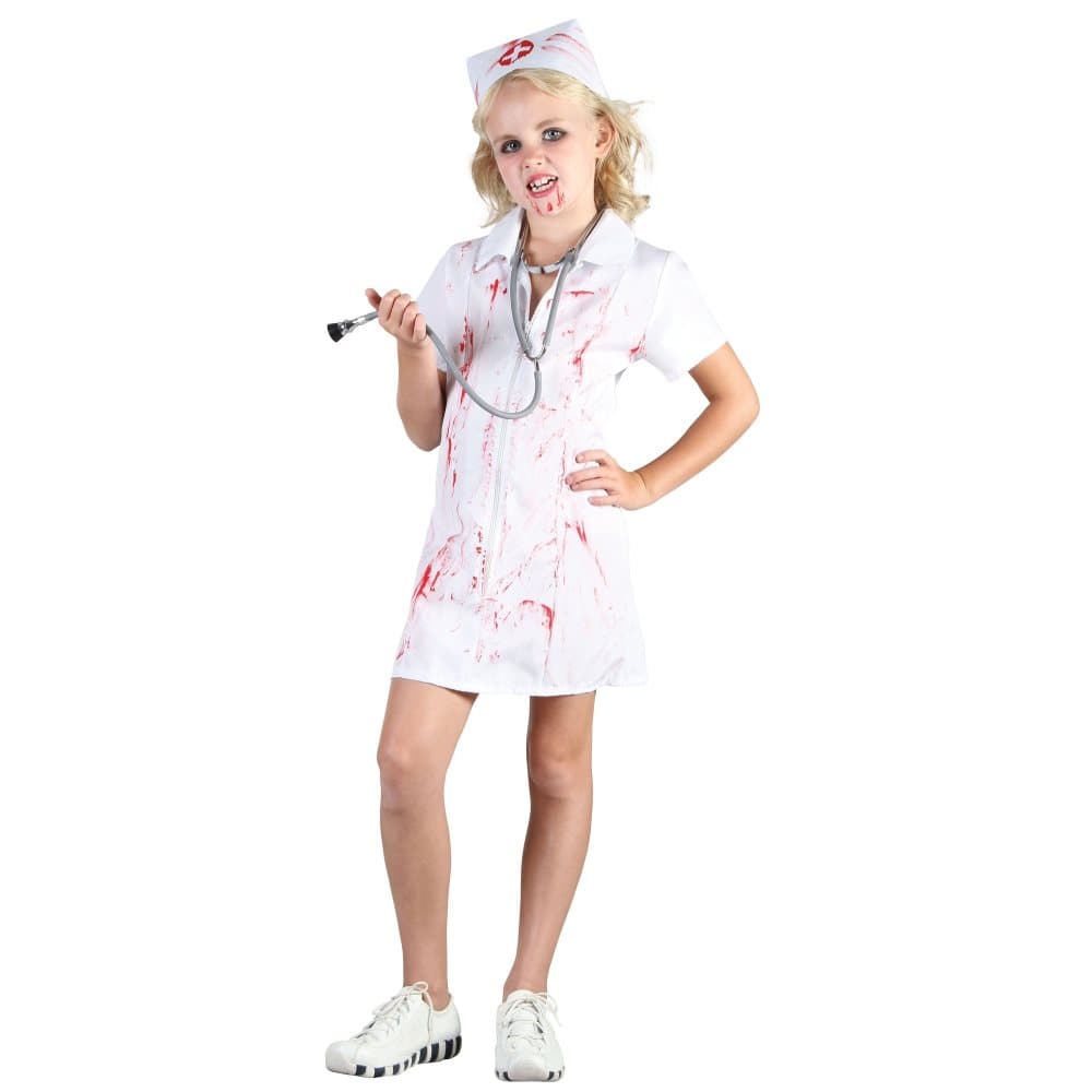 Bristol Novelty Childrens/Kids Mad Nurse Halloween Costume