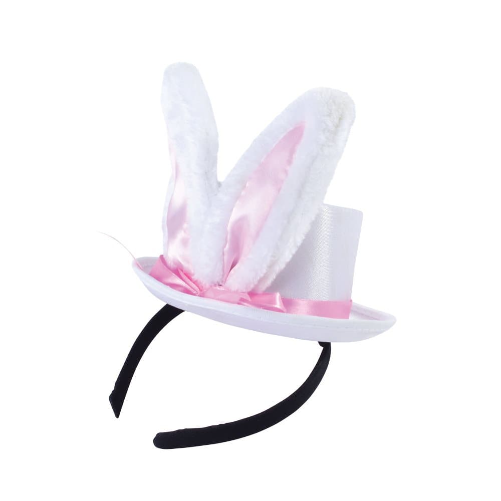 Bristol Novelty Unisex Mini Top Hat With Bunny Ears