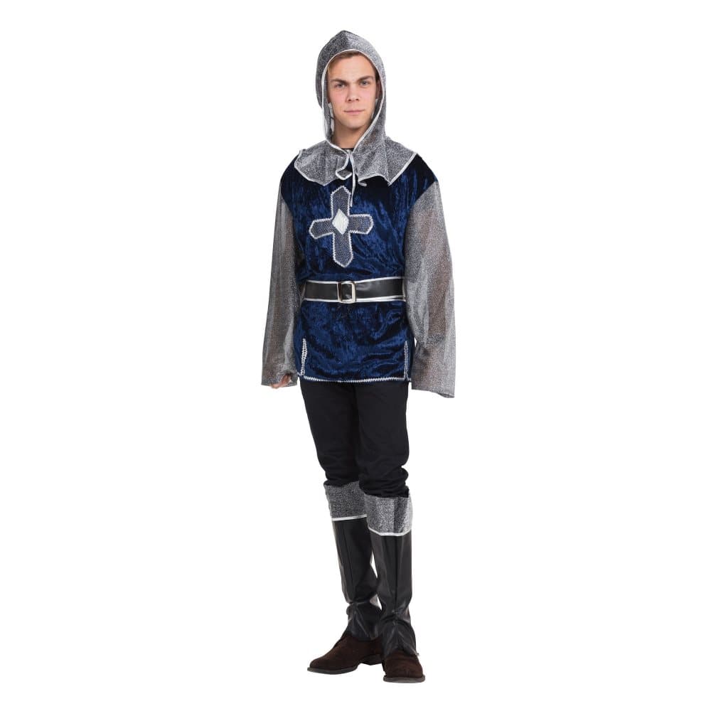 Bristol Novelty Unisex Adults Medieval Knight Costume