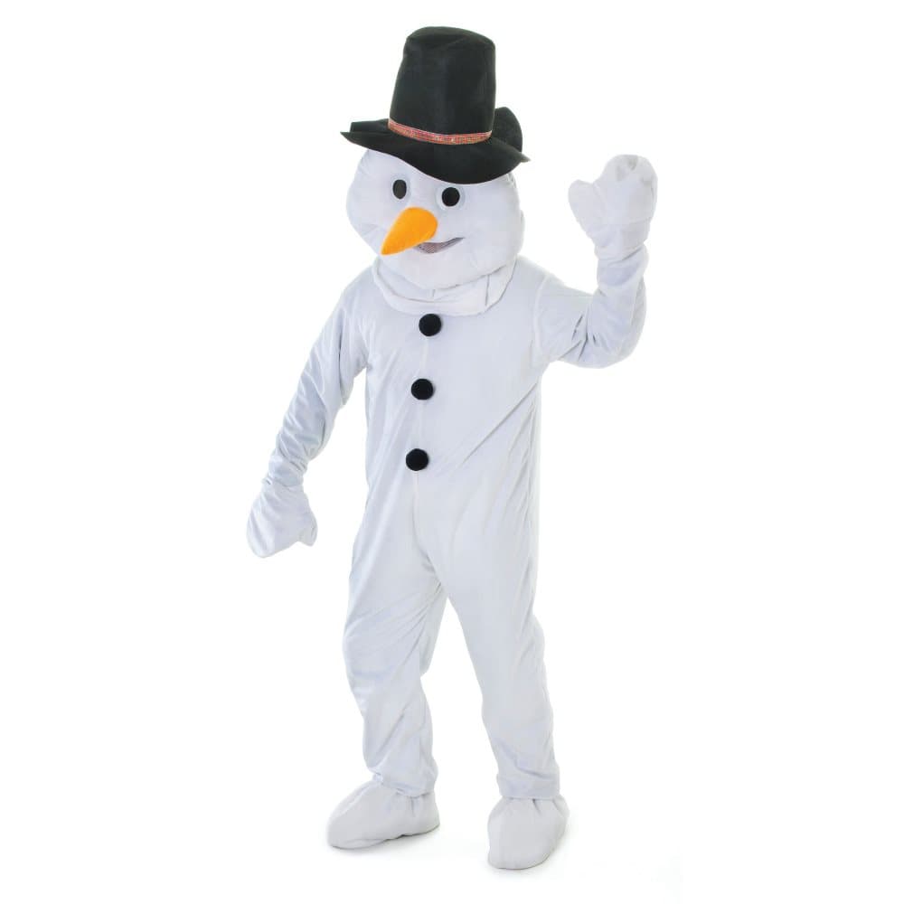 Bristol Novelty Unisex Adults Big Head Snowman Costume