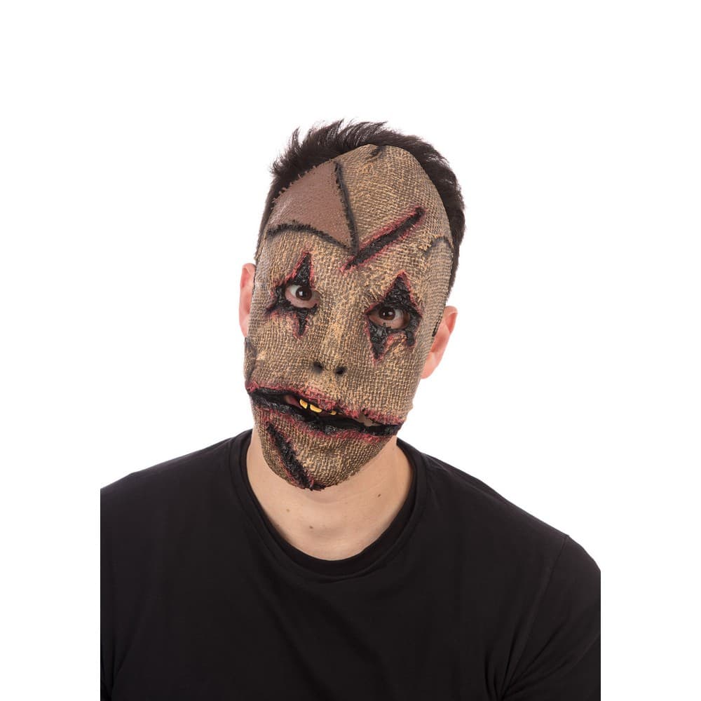 Bristol Novelty Unisex Scarecrow Halloween Mask