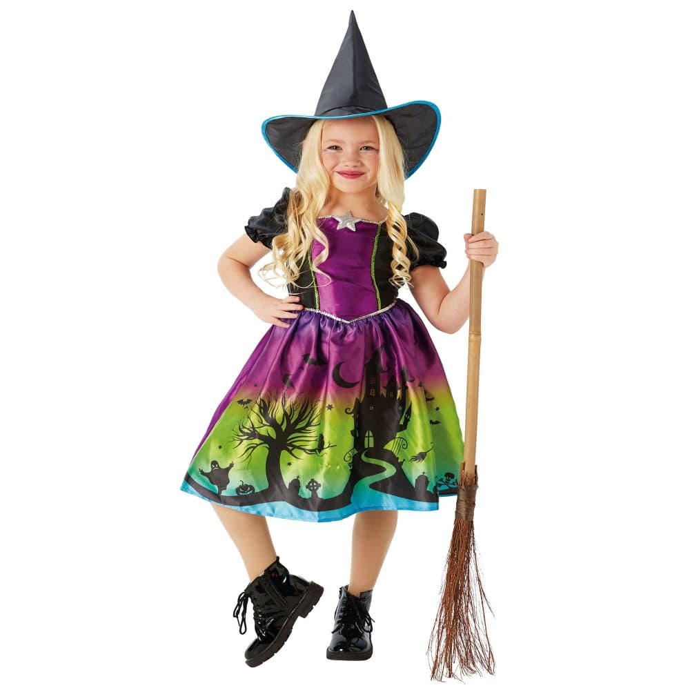 Bristol Novelty Childrens Girls Ombre Witch Costume