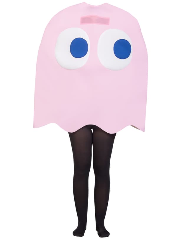 Funidelia | Pac-Man Pinky-haamu-asu VIRALLINEN naisille ja miehille ▶ Videopelit, 80-luvun, Arcade - Pinkki