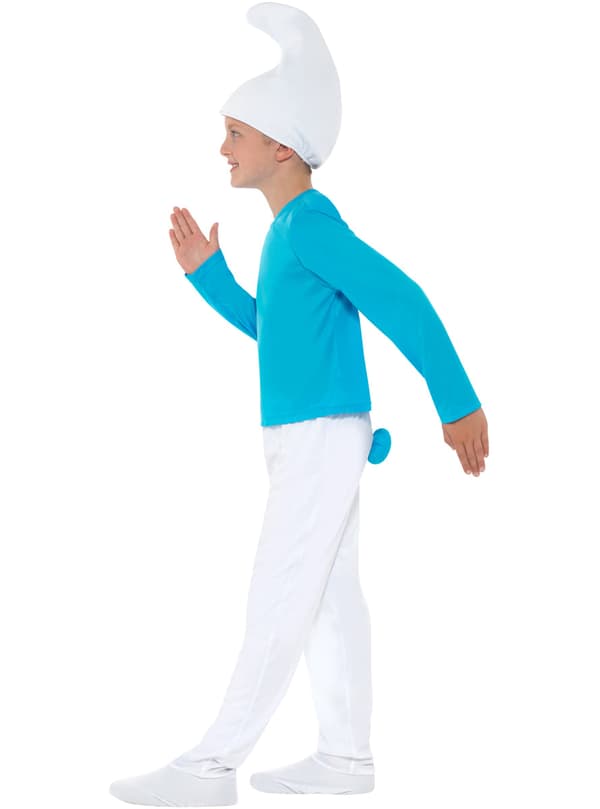 Funidelia | Smurf kostyme OFFISIELL til jenter og gutter ▶ The Smurfs, Tegneserie, Dverge - Blå