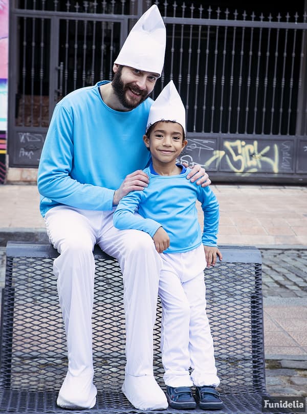 Funidelia | Smurf kostyme OFFISIELL til jenter og gutter ▶ The Smurfs, Tegneserie, Dverge - Blå