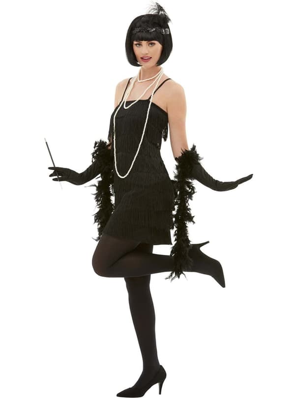 Funidelia | 20 tals kläder för dam ▶ 20 tals, Cabaret, Gangster, Decennier - Svart