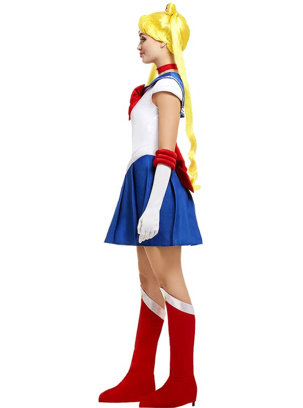 Funidelia | Sailor Moon kostyme OFFISIELL til dame ▶ Anime, Cosplay, Usagi Tsukino, Tegneserie - Blå