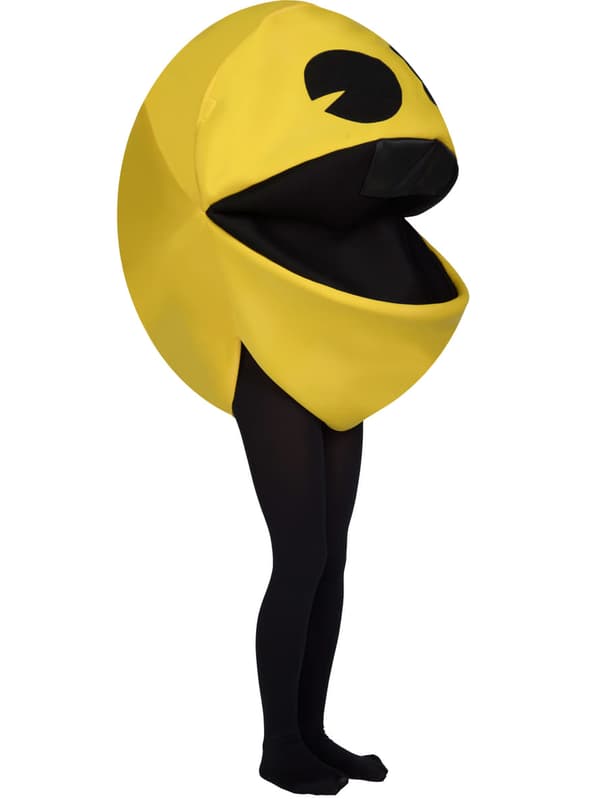 Funidelia | Pac-man Kostume OFFICIELLE til kvinder og mænd ▶ Videospil, 80'erne, Arcade - Gul