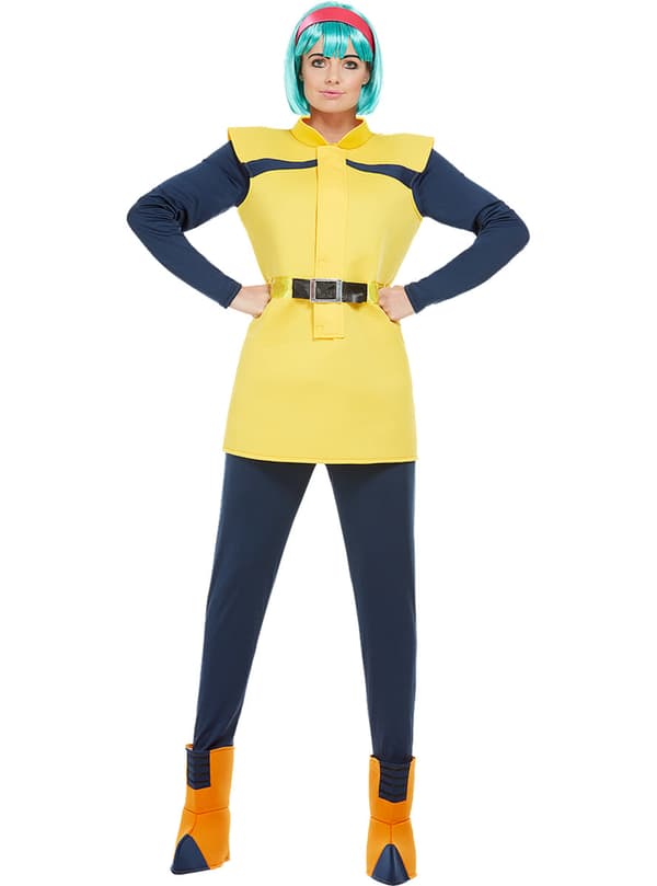 Funidelia | Bulma Maskeraddräkt - Dragon Ball OFFICIELLA för dam ▶ Manga, Saiyan, Tecknad - Gul