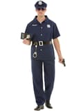 Miniatyrbillede 1 af 11: Funidelia | Politi kostume til mænd ▶ Politieagent, Politibetjent, FBI, Professioner - Blå
