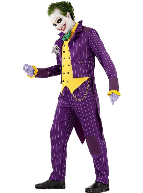 Funidelia | Joker dräkt - Arkham City OFFICIELLA för herr ▶ Superhjältar, DC Comics, Skurkar