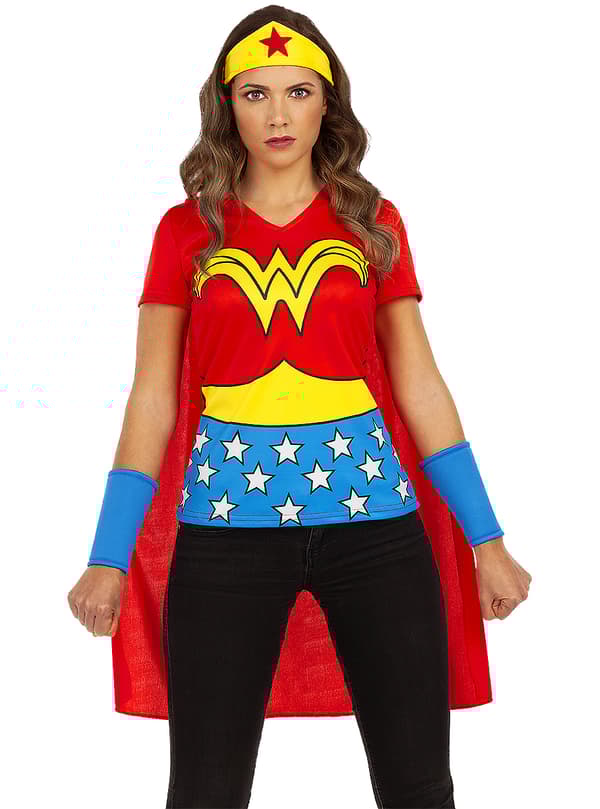 Funidelia | Wonder Woman Sett OFFISIELL til dame ▶ Mirakelkvinnen, Superhelt, DC Comics, Justice League