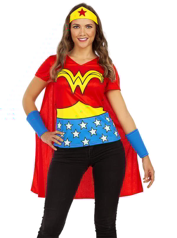 Funidelia | Wonder Woman Sett OFFISIELL til dame ▶ Mirakelkvinnen, Superhelt, DC Comics, Justice League