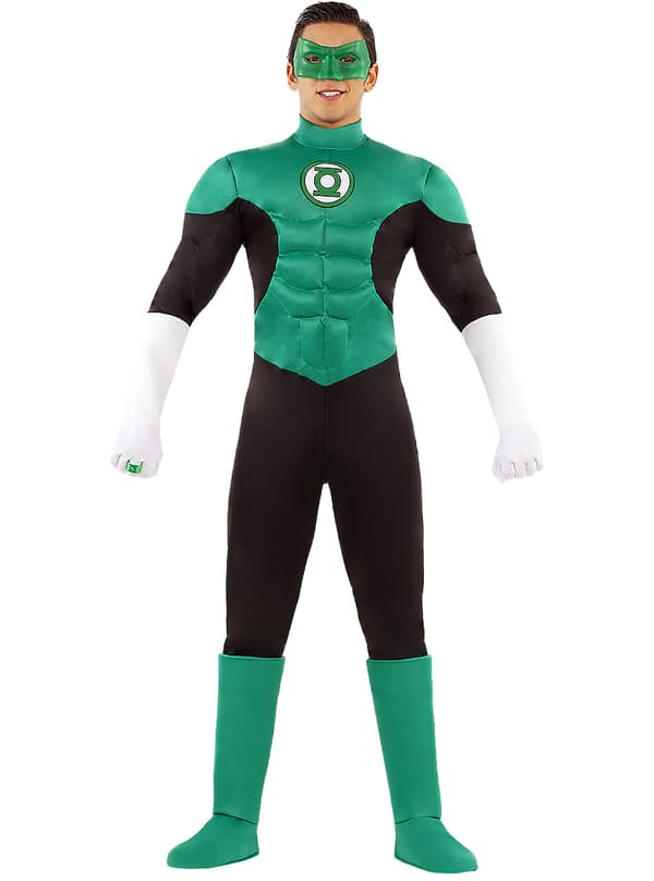 Funidelia | Green Lantern kostume OFFICIELLE til mænd ▶ Superhelte, DC Comics, Justice League, Green Lantern