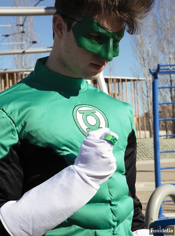 Funidelia | Green Lantern kostume OFFICIELLE til mænd ▶ Superhelte, DC Comics, Justice League, Green Lantern
