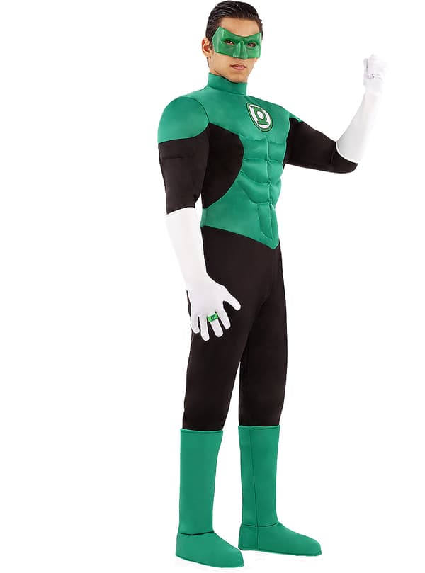 Funidelia | Green Lantern kostume OFFICIELLE til mænd ▶ Superhelte, DC Comics, Justice League, Green Lantern