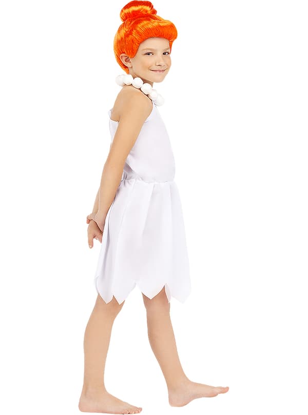 Funidelia | Velma Flintstone kostume - Flintstones OFFICIELLE til piger ▶ The Flintstones, Tegneserier, Familien Flintstone, Hulemænd 5-6 years