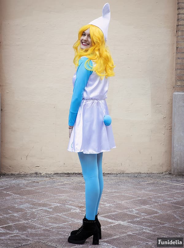 Funidelia | Smurfeline kostyme OFFISIELL til dame ▶ The Smurfs, Tegneserie, Smurfene, Dverge - Blå