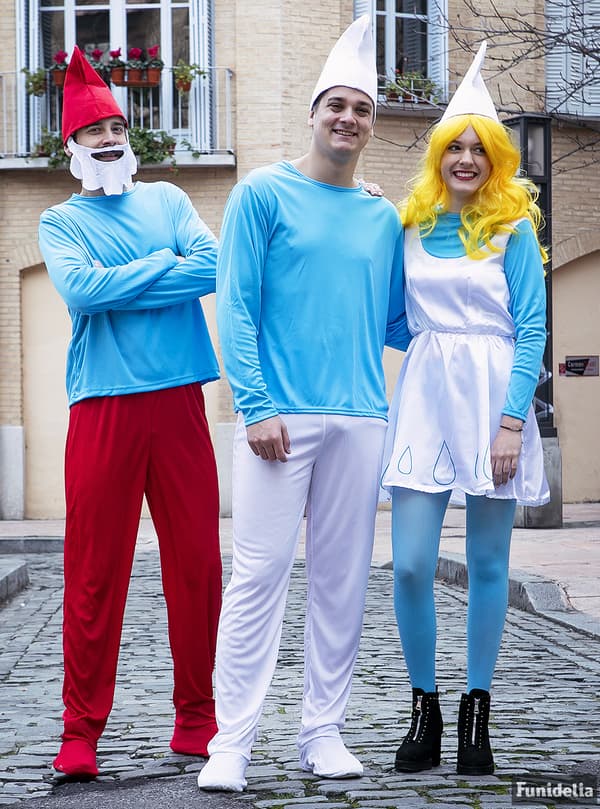 Funidelia | Smurfeline kostyme OFFISIELL til dame ▶ The Smurfs, Tegneserie, Smurfene, Dverge - Blå