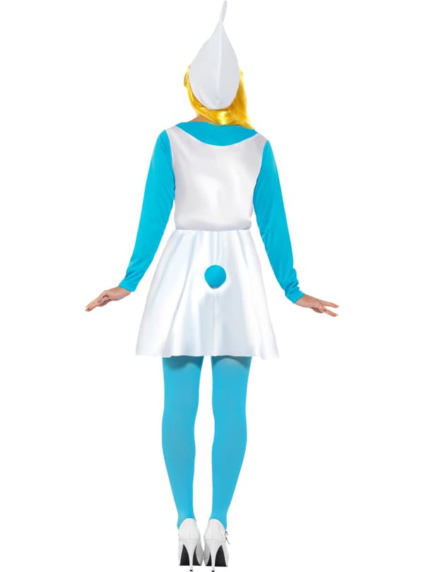Funidelia | Smurffiina-asu VIRALLINEN naisille ▶ The Smurfs, Piirretty, Smurffit, Kääpiö - Sininen