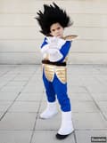 Miniatyrbillede 3 af 11: Funidelia | Vegeta Kostume - Dragon Ball OFFICIELLE til drenge ▶ Manga, Saiyajin, Tegneserier - Blå