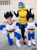 Miniatyrbillede 7 af 11: Funidelia | Vegeta Kostume - Dragon Ball OFFICIELLE til drenge ▶ Manga, Saiyajin, Tegneserier - Blå