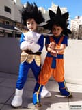 Miniatyrbillede 9 af 11: Funidelia | Vegeta Kostume - Dragon Ball OFFICIELLE til drenge ▶ Manga, Saiyajin, Tegneserier - Blå
