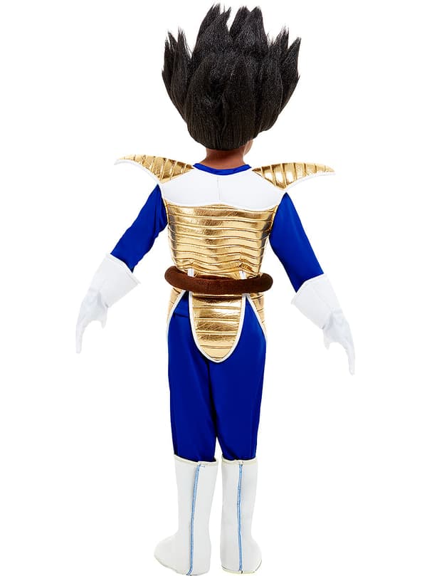 Funidelia | Vegeta Kostume - Dragon Ball OFFICIELLE til drenge ▶ Manga, Saiyajin, Tegneserier - Blå