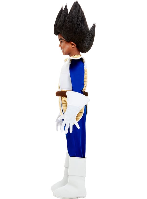 Funidelia | Vegeta Kostume - Dragon Ball OFFICIELLE til drenge ▶ Manga, Saiyajin, Tegneserier - Blå