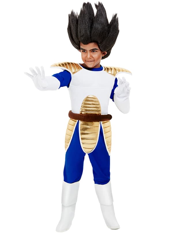 Funidelia | Vegeta asu - Dragon Ball VIRALLINEN pojille ▶ Manga, Saiyalaiset, Piirretty - Sininen 7-9 years