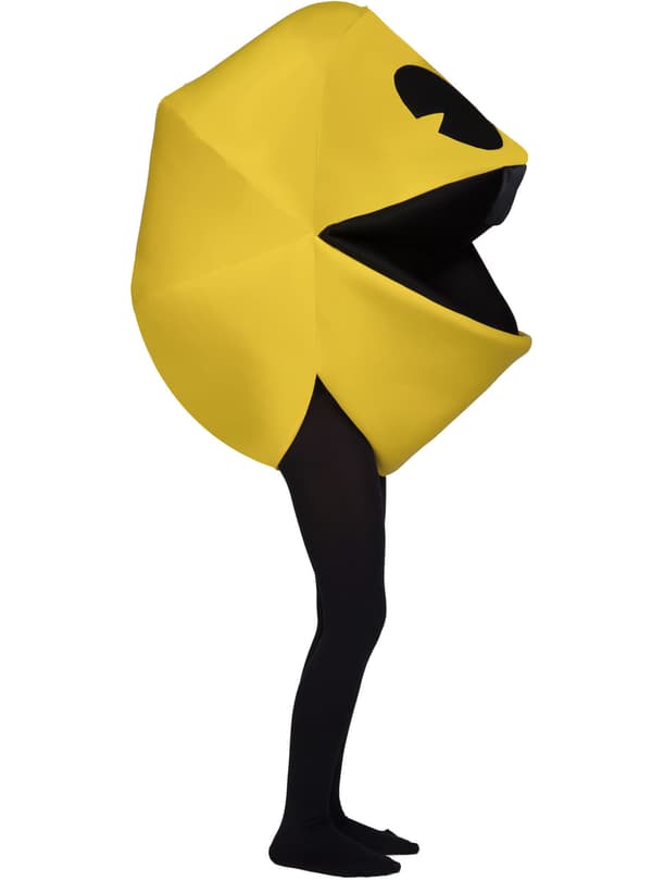 Funidelia | Pac-Man Maskeraddräkt OFFICIELLA för flicka och pockje ▶ Videospel, 80 tals, Arcade - Gul