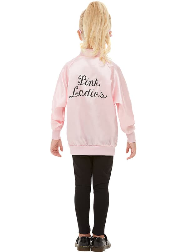 Funidelia | Pink ladies jacka - Grease Maskeraddräkt OFFICIELLA för flicka ▶ 50 tals: Rock & Roll, Sandy, Grease, Filmer & Serier - Rosa