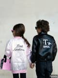 Miniatyrbild 8 av 11: Funidelia | Pink ladies jacka - Grease Maskeraddräkt OFFICIELLA för flicka ▶ 50 tals: Rock & Roll, Sandy, Grease, Filmer & Serier - Rosa