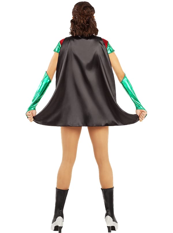 Funidelia | Robin asu VIRALLINEN naisille ▶ Ihmepoika, Supersankarit, DC Comics