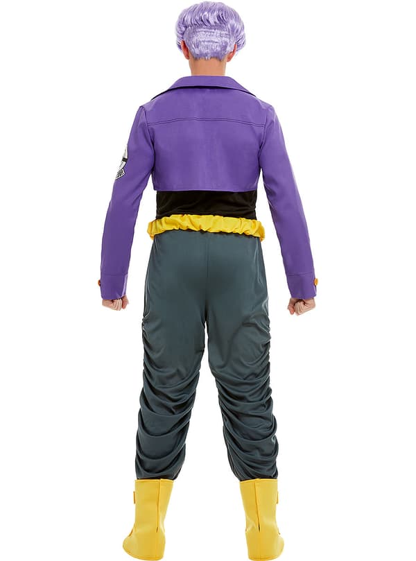 Funidelia | Trunks Maskeraddräkt - Dragon Ball OFFICIELLA för herr ▶ Manga, Saiyan, Tecknad - Lila