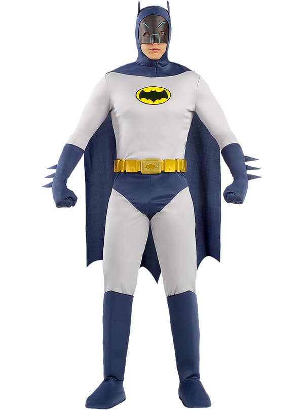 Funidelia | Batman 1966 kostume OFFICIELLE til mænd ▶ The Dark Knight, Superhelte, DC Comics, Flagermusmand