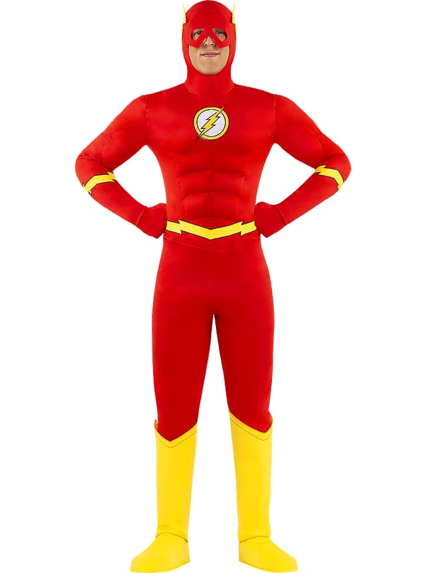 Funidelia | Flash Maskeraddräkt OFFICIELLA för herr ▶ Superhjältar, DC Comics, Justice League