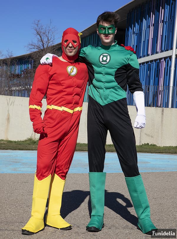 Funidelia | Salama-asu VIRALLINEN miehille ▶ Supersankarit, DC Comics, Justice League