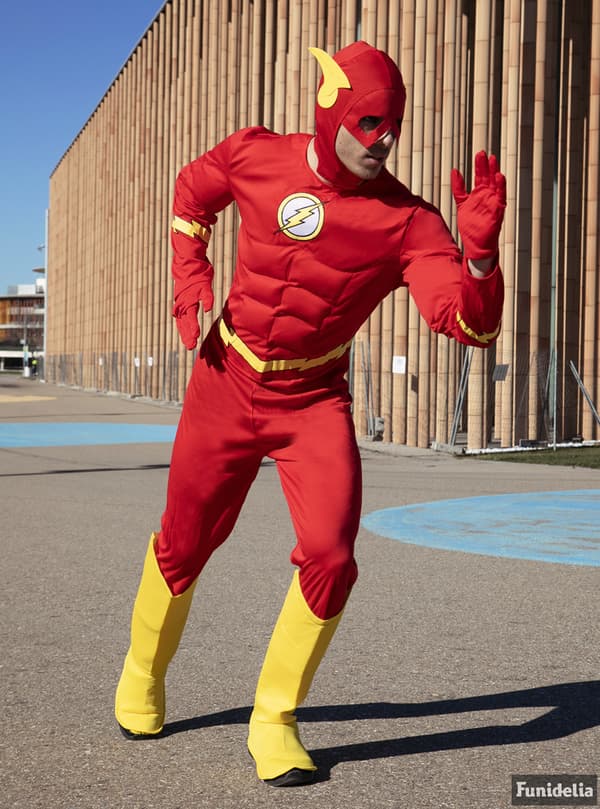 Funidelia | Salama-asu VIRALLINEN miehille ▶ Supersankarit, DC Comics, Justice League