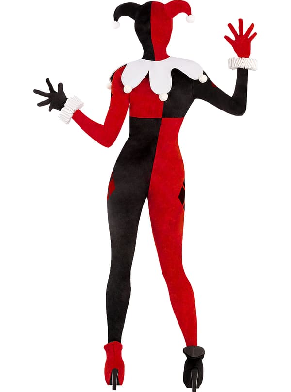 Funidelia | Harley Quinn kostume - DC Comics OFFICIELLE til kvinder ▶ Superhelte, DC Comics, Suicide Squad, Skurke